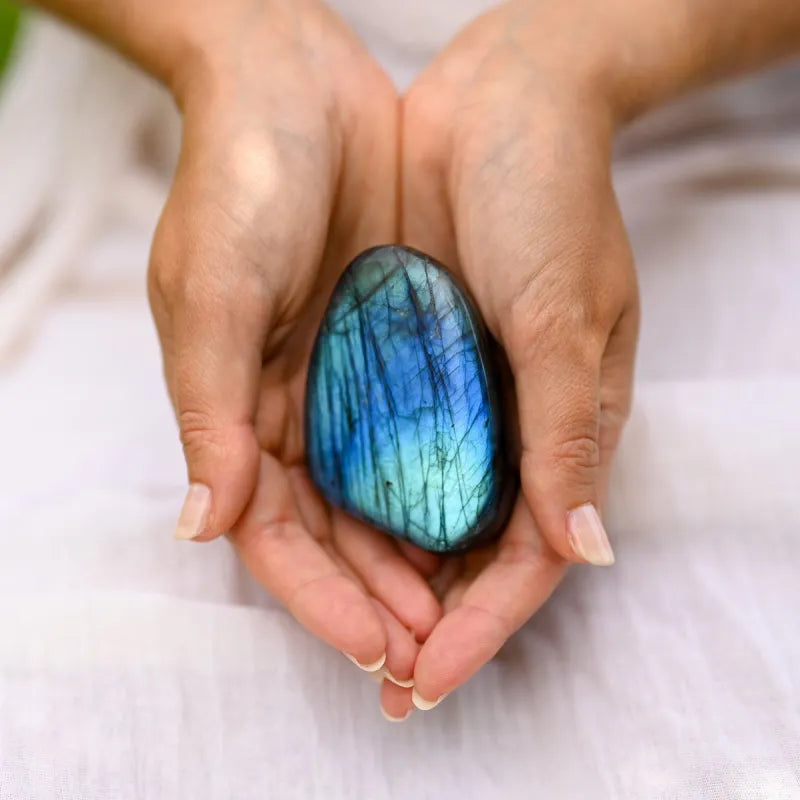 Labradorite Bleue Flash Forme libre