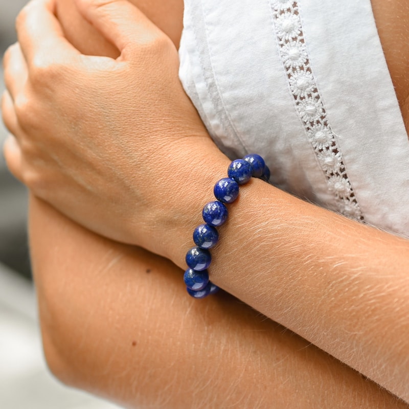 Lapis Lazuli Bracelet 10mm | Univers Minéral