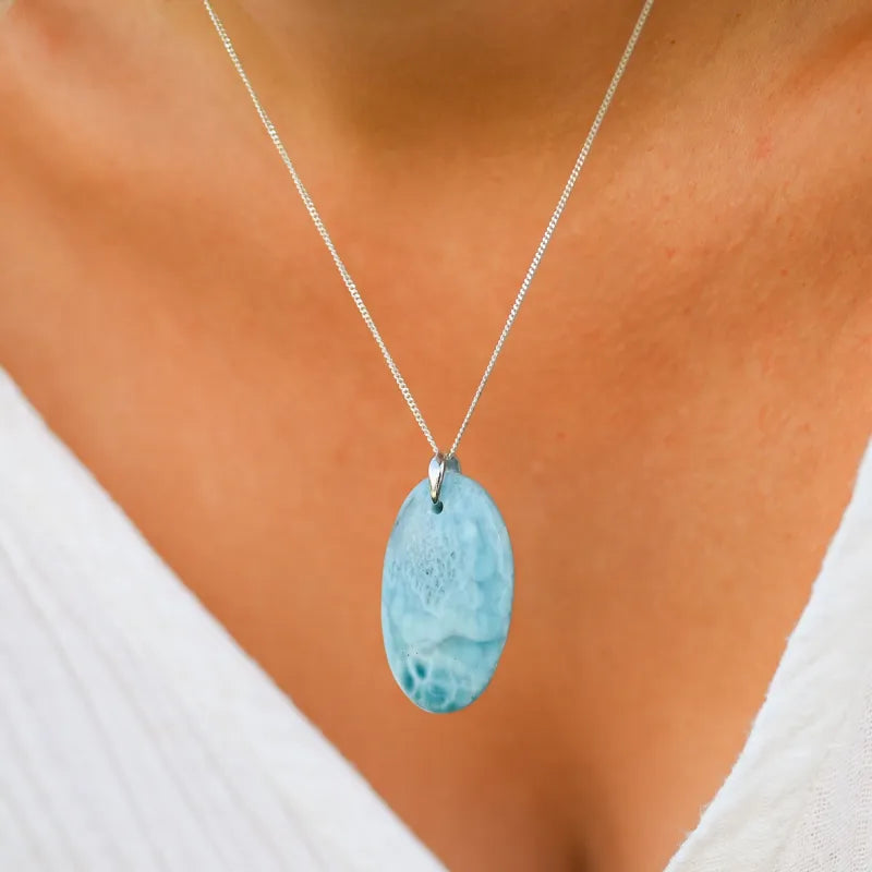 Larimar pendentif