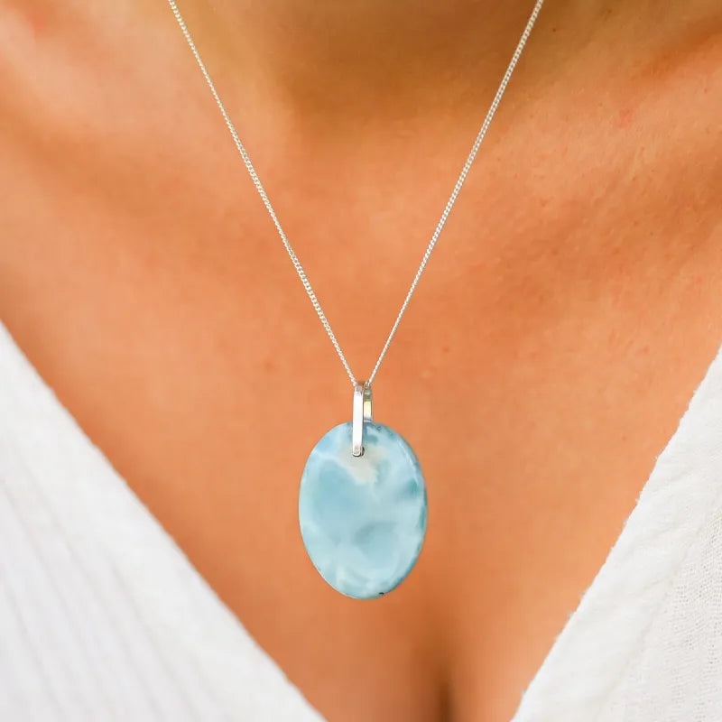Larimar pendentif