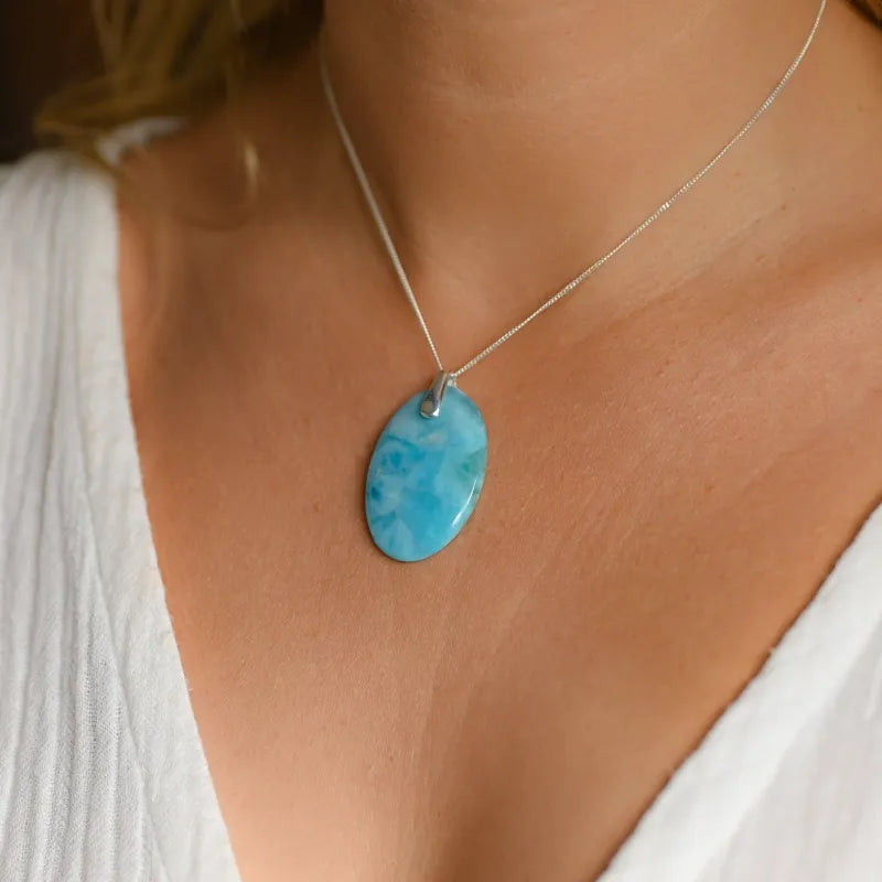 Larimar pendentif