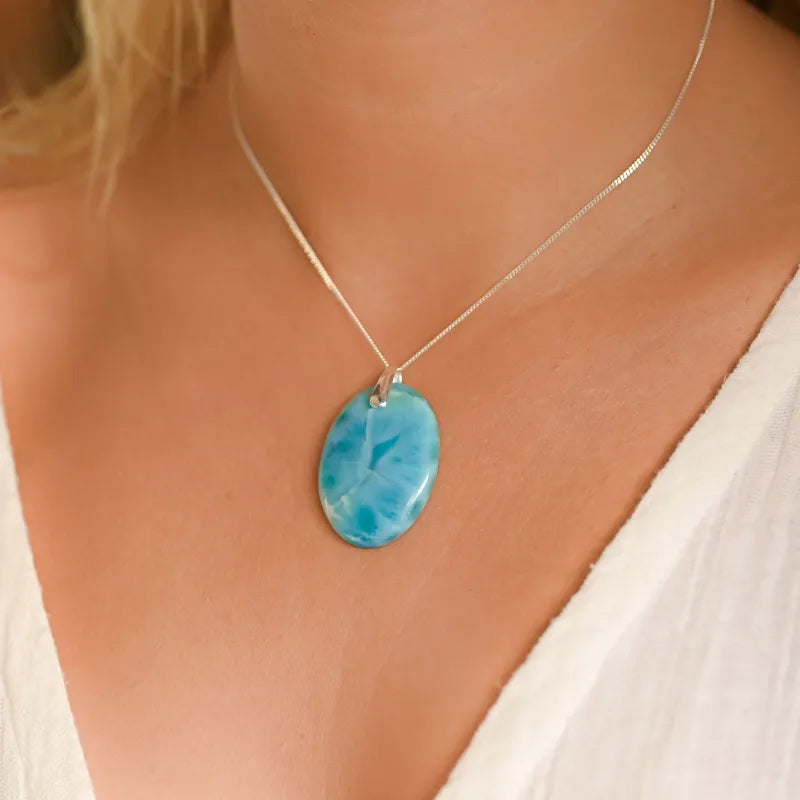 Larimar pendentif