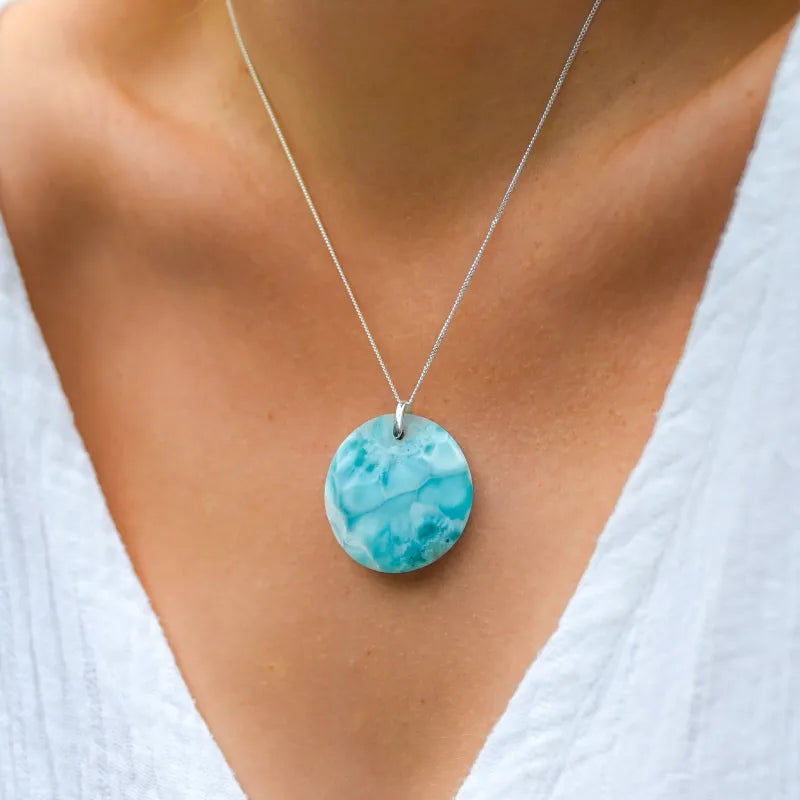 Larimar pendentif