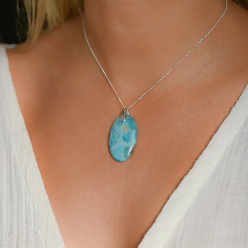 Larimar pendentif