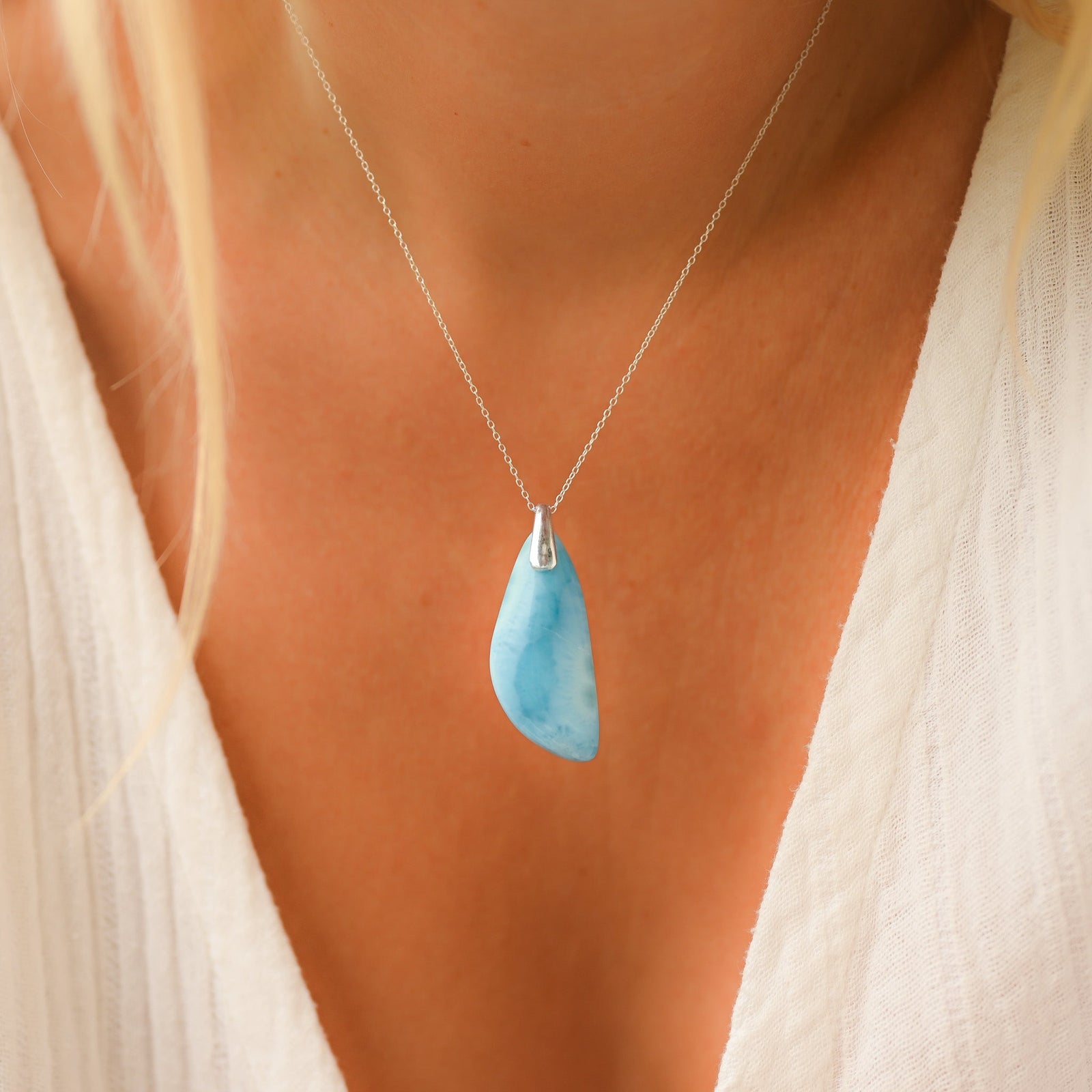Larimar pendentif