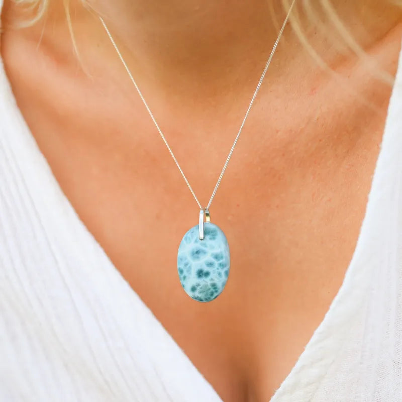 Larimar pendentif