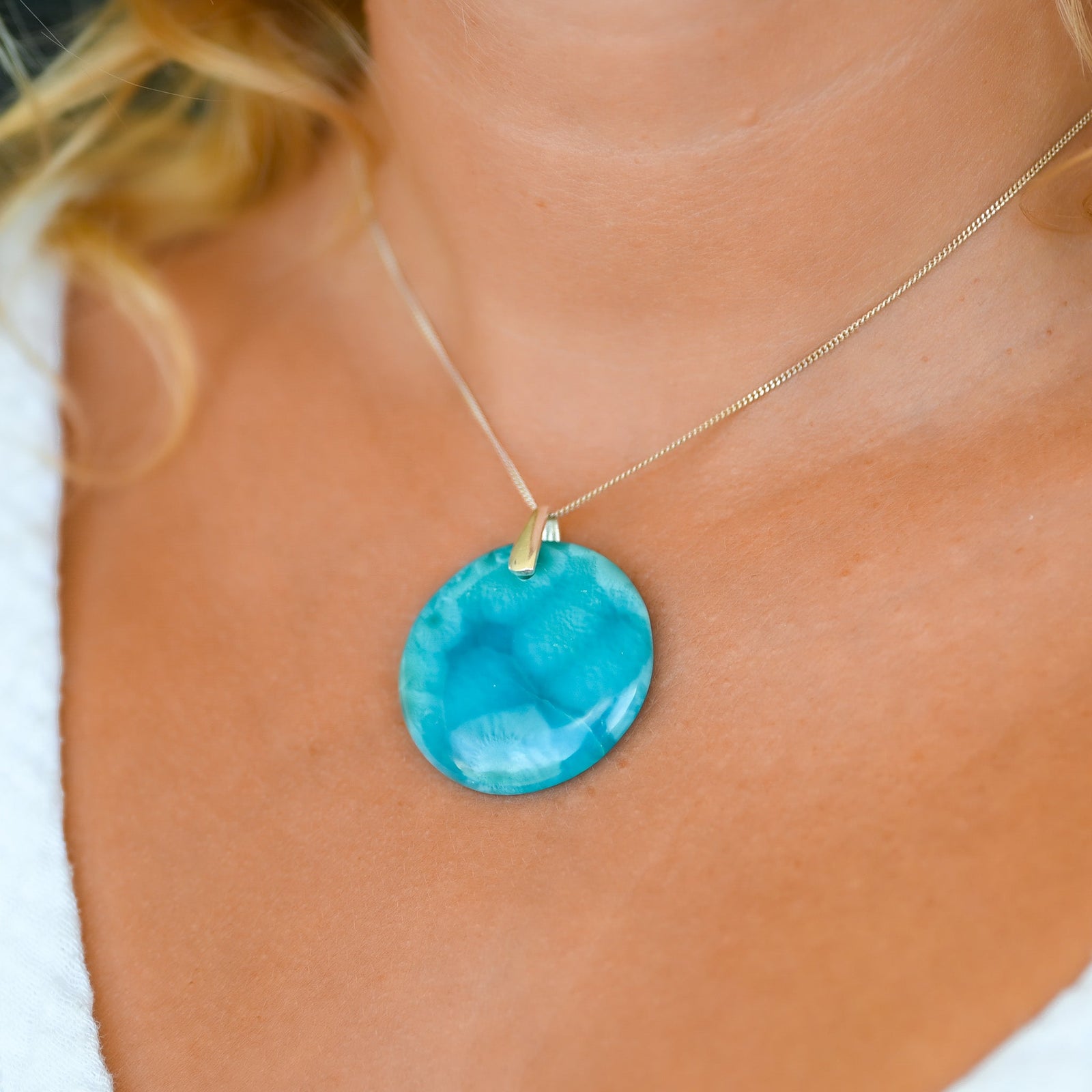 Larimar pendentif