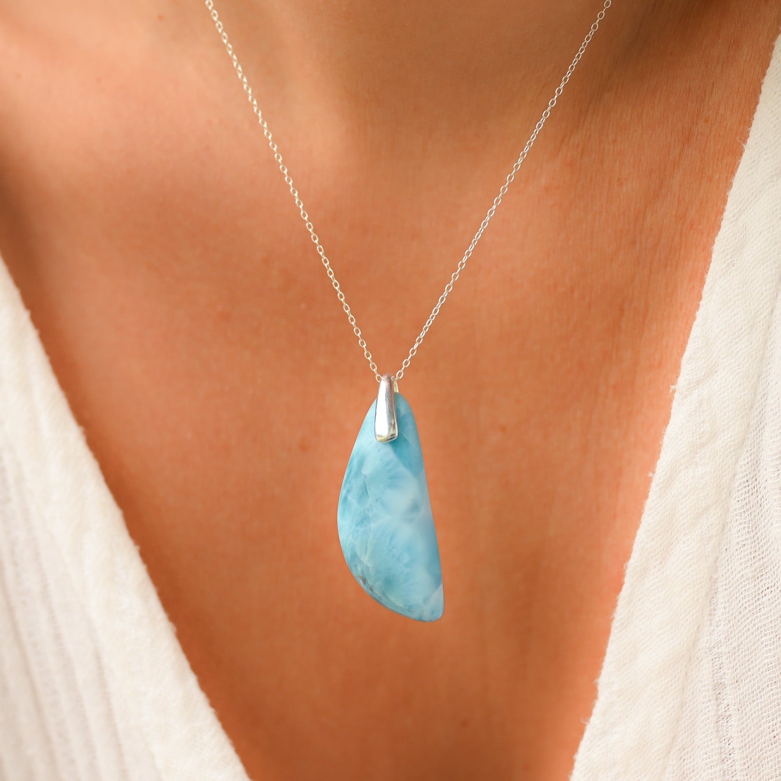 Larimar pendentif