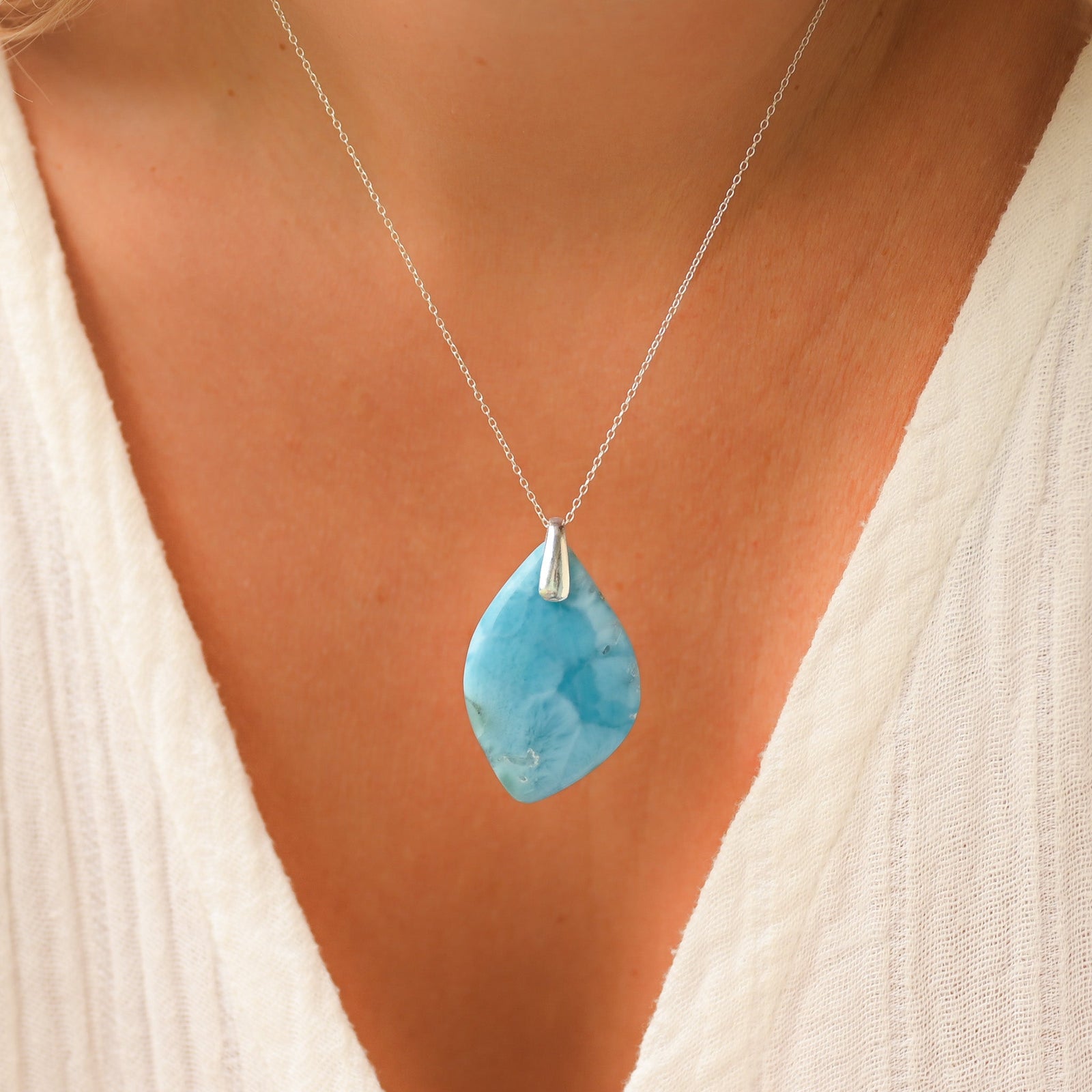 Larimar pendentif