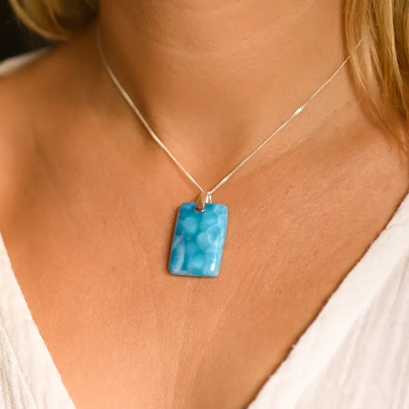 Larimar pendentif