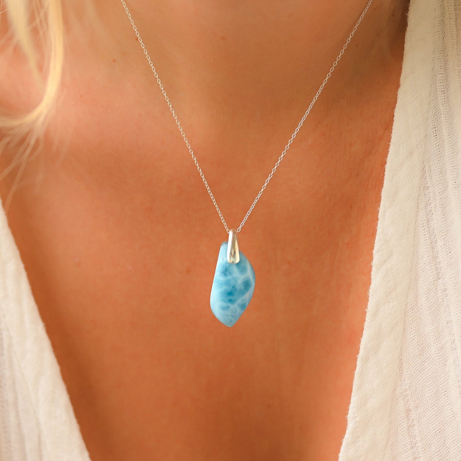 Larimar pendentif