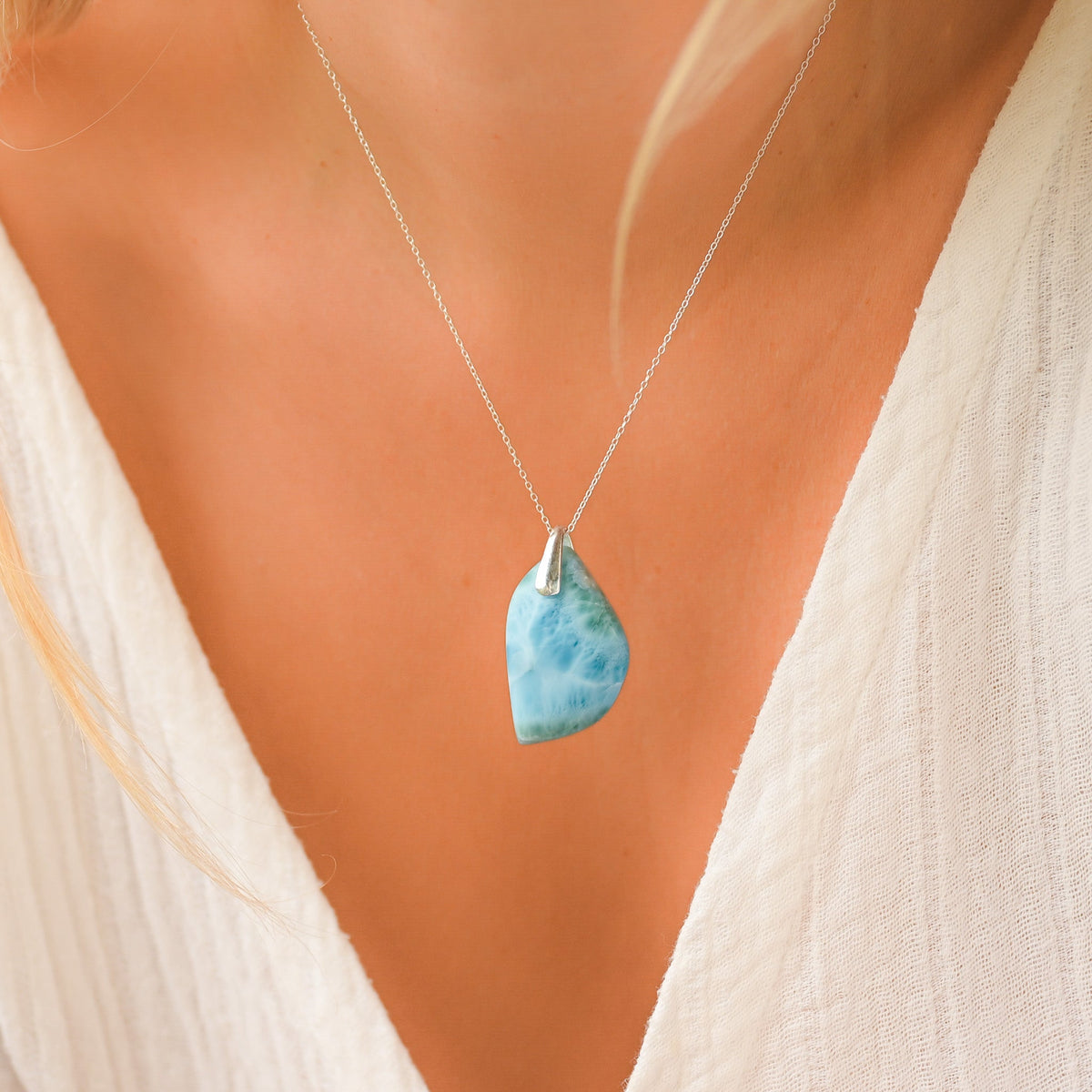 Larimar pendentif