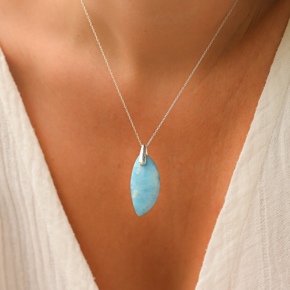 Larimar pendentif