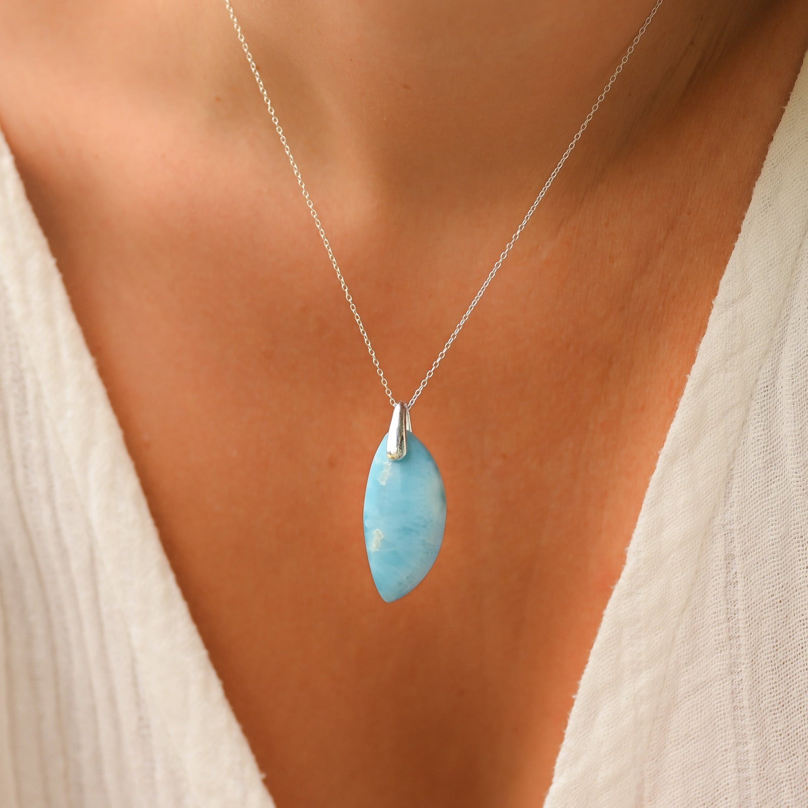 Larimar pendentif