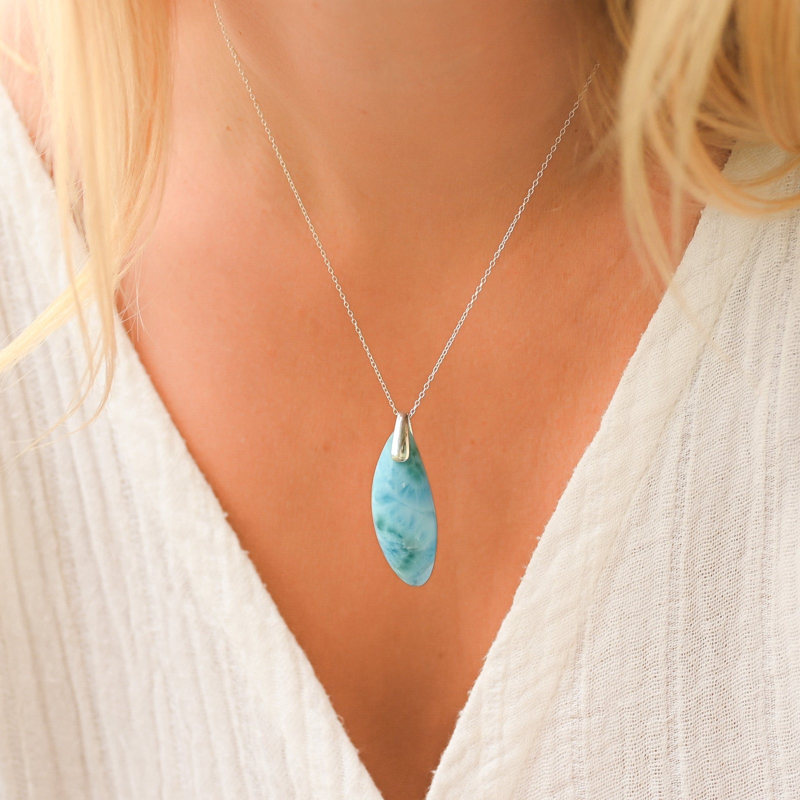 Larimar pendentif