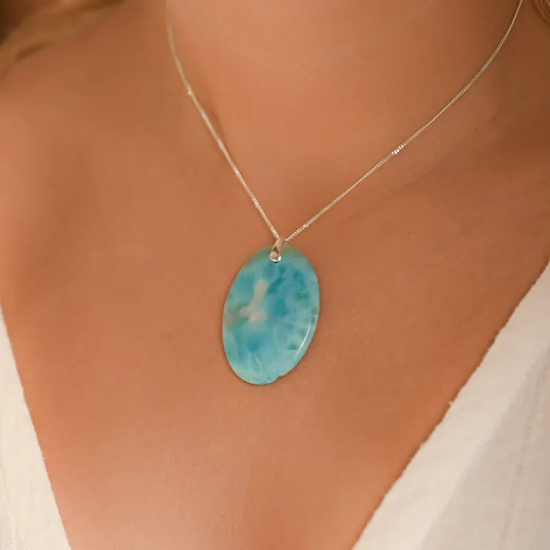 Larimar pendentif