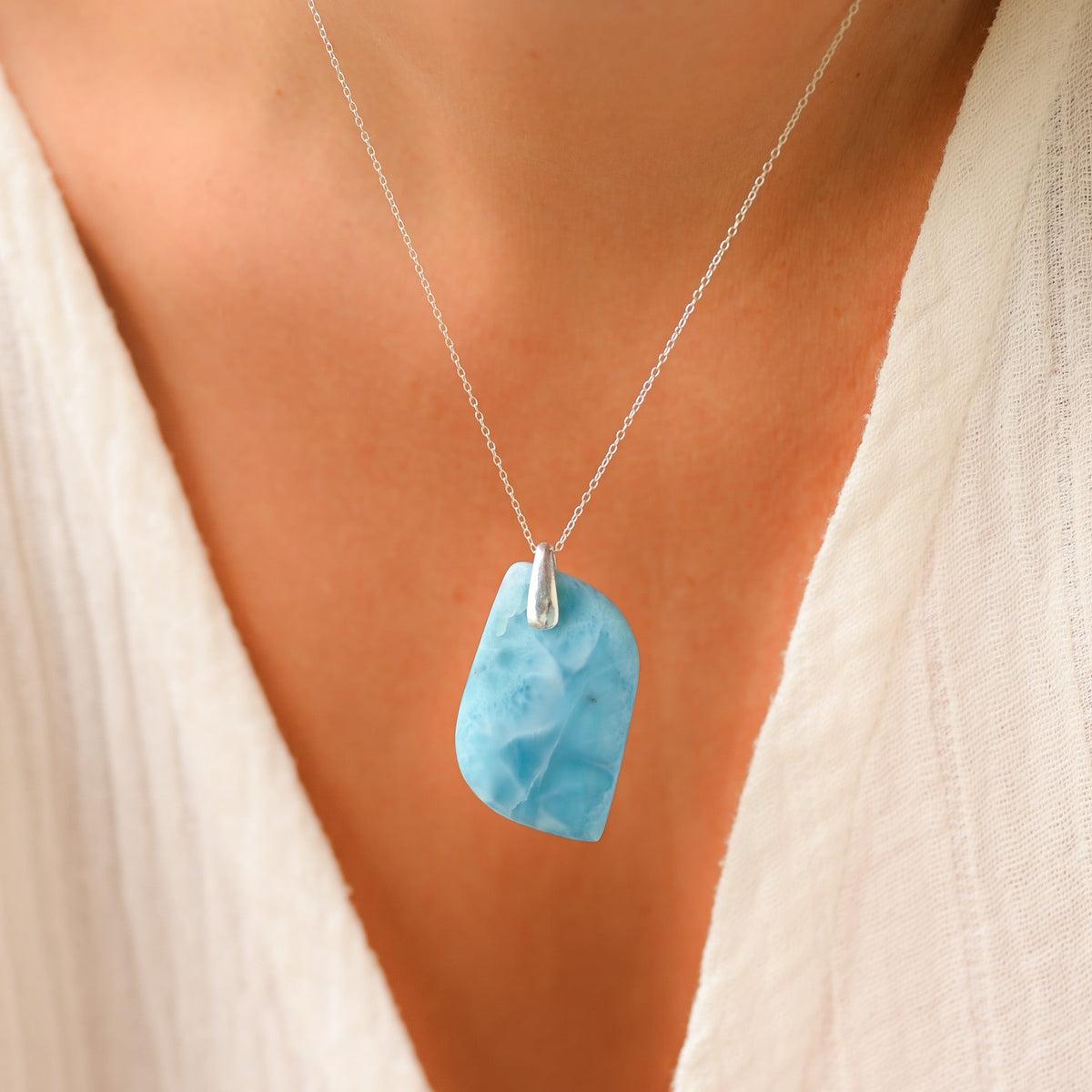 Larimar pendentif