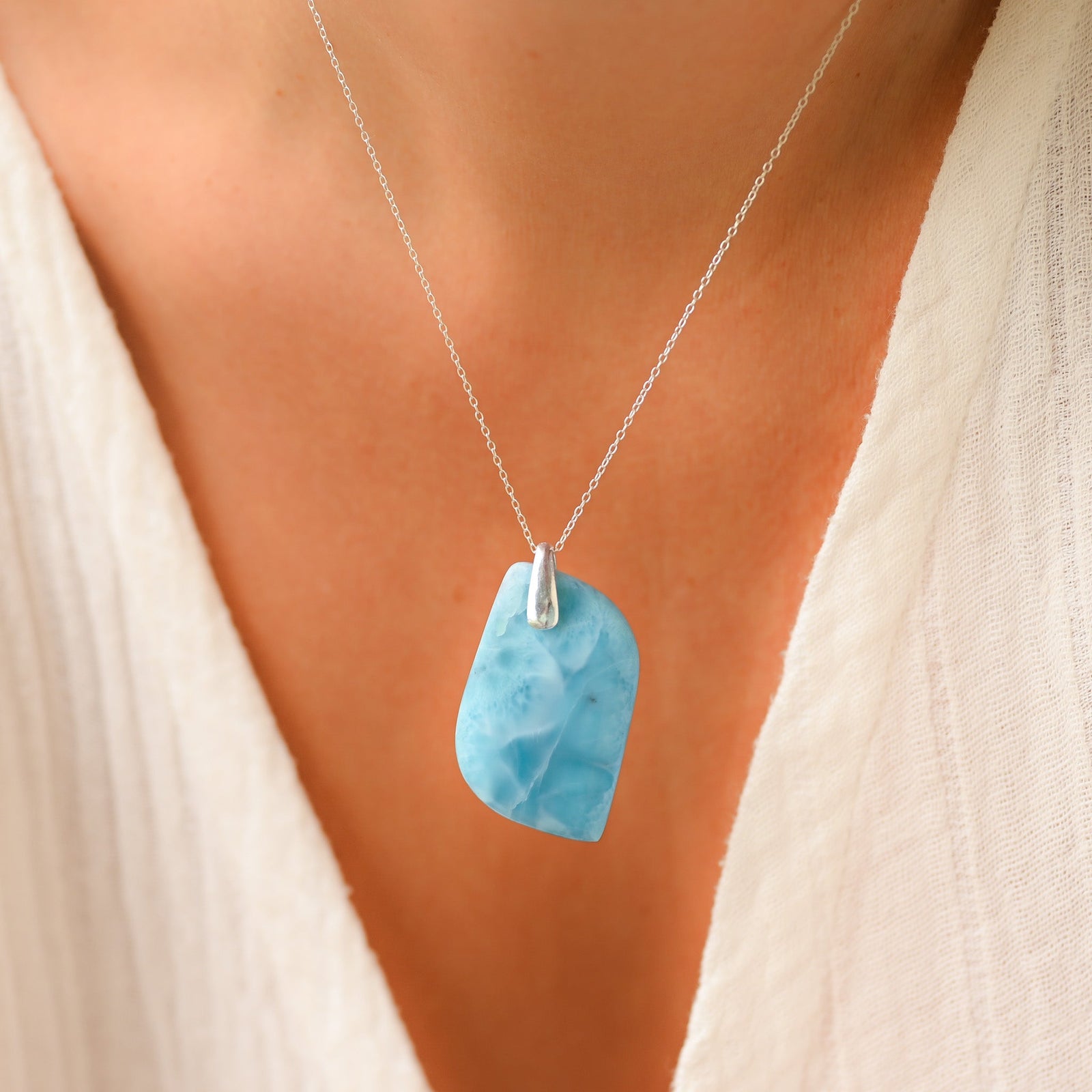 Larimar pendentif