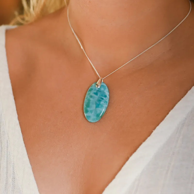 Larimar pendentif