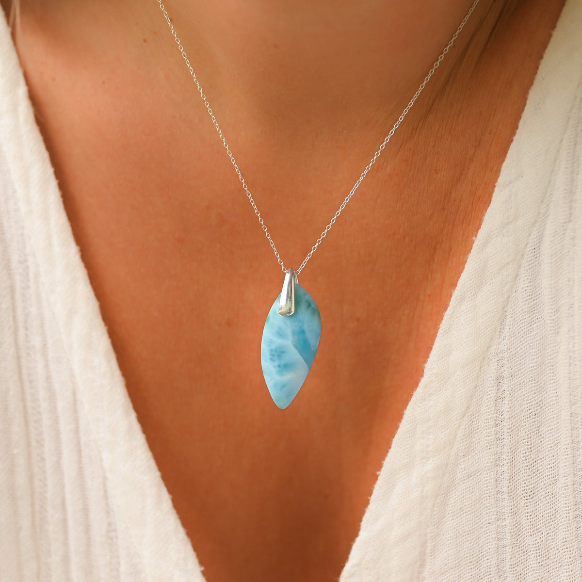 Larimar pendentif