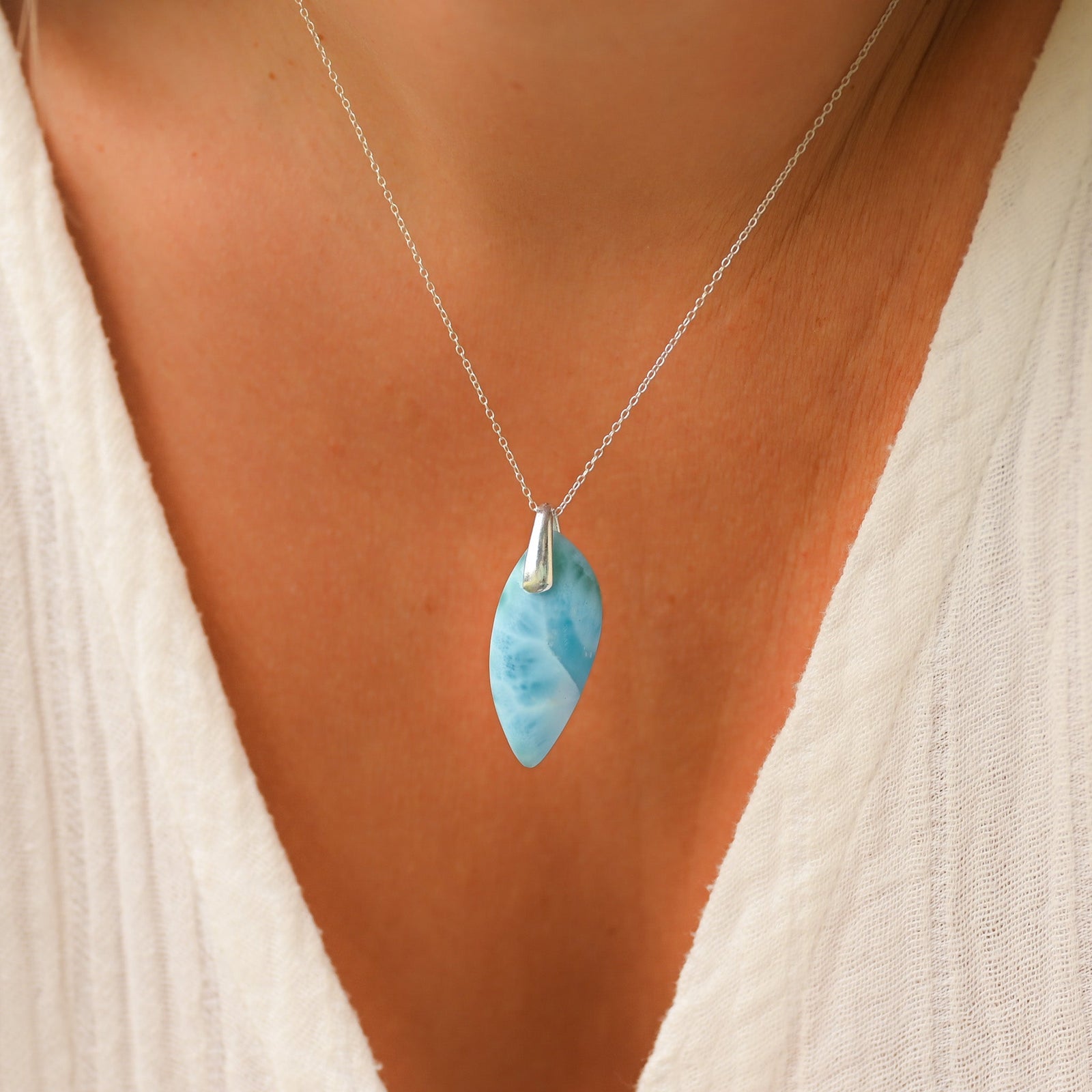 Larimar pendentif
