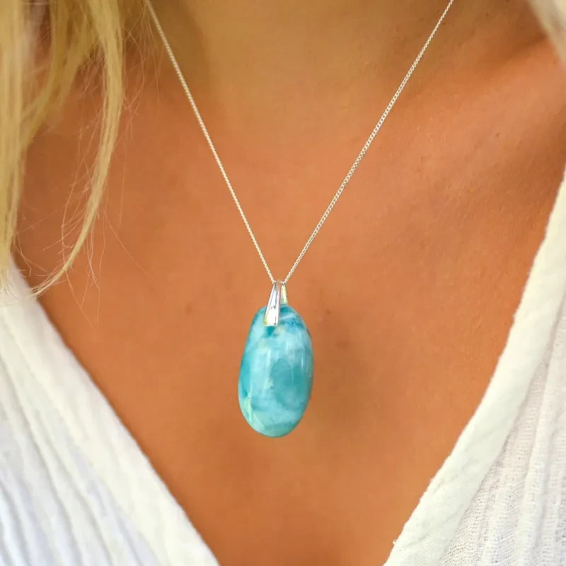 Pendentif Larimar 