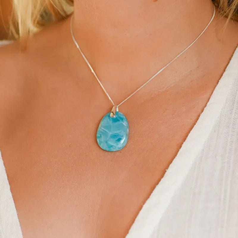 Larimar pendentif