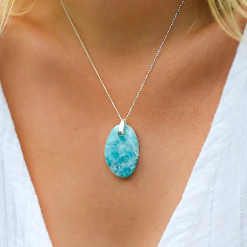 Larimar pendentif