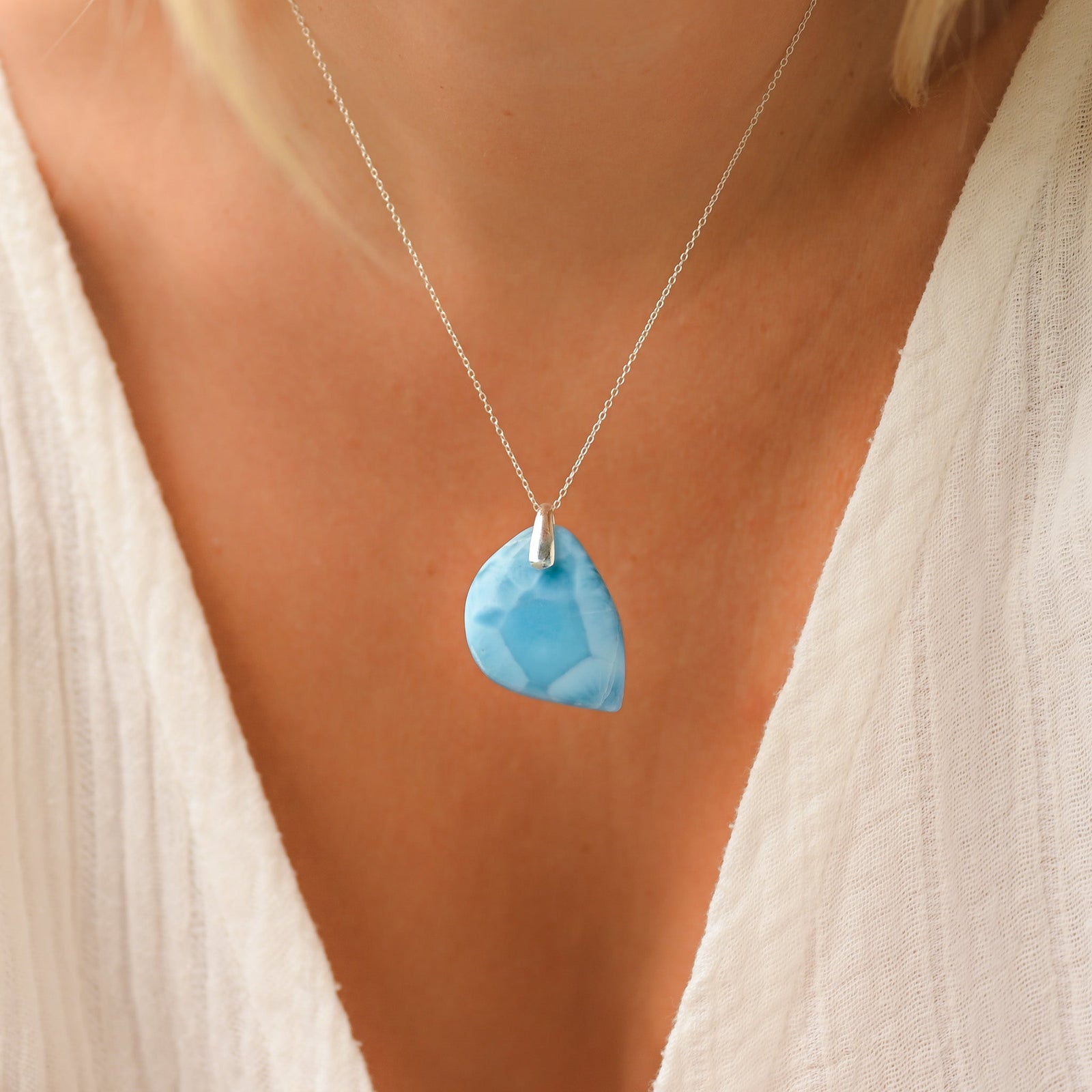 Larimar pendentif