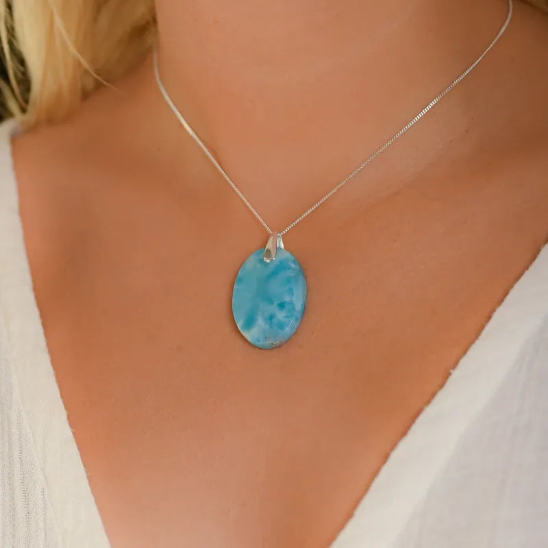 Larimar pendentif
