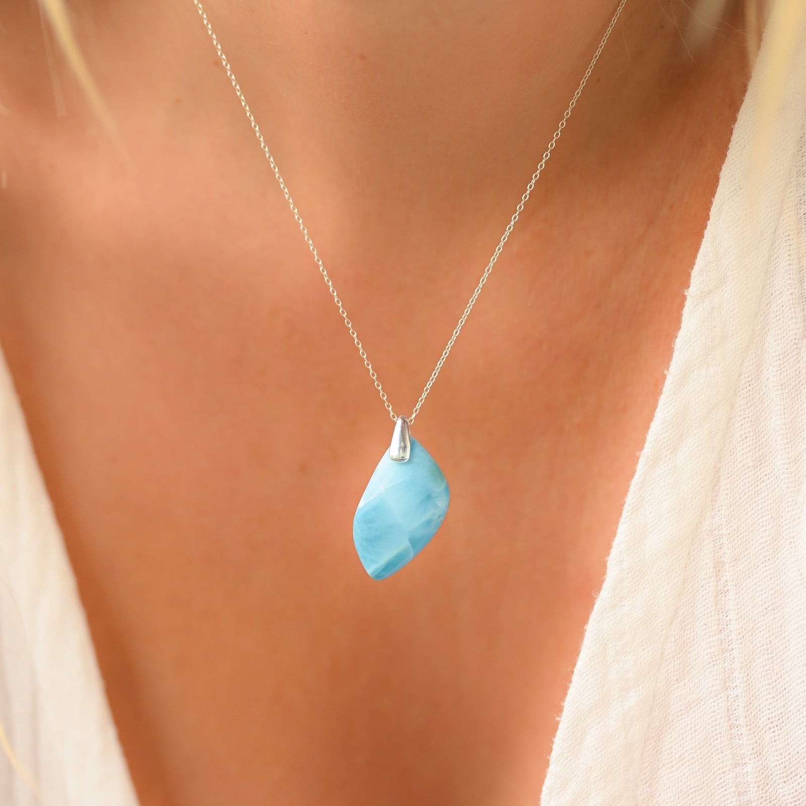 Larimar pendentif