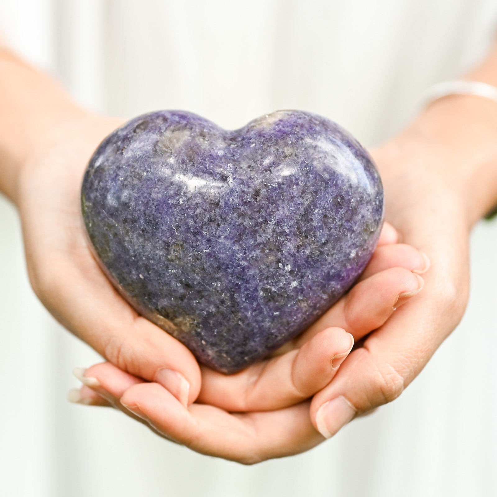 Lépidolite Coeur