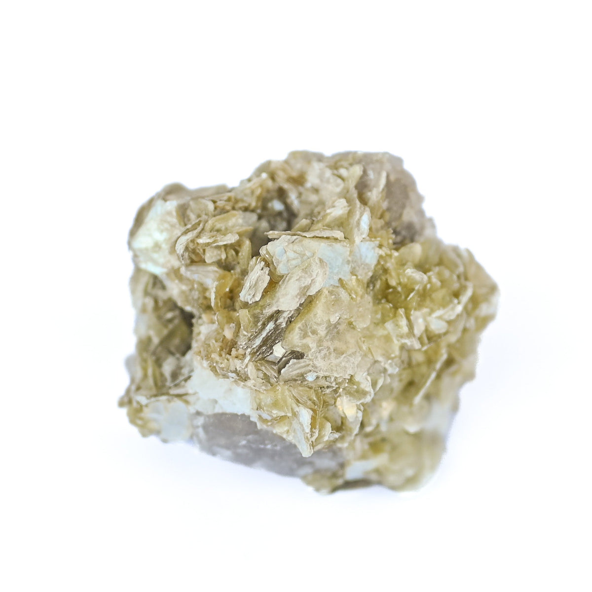 Lépidolite dorée brute