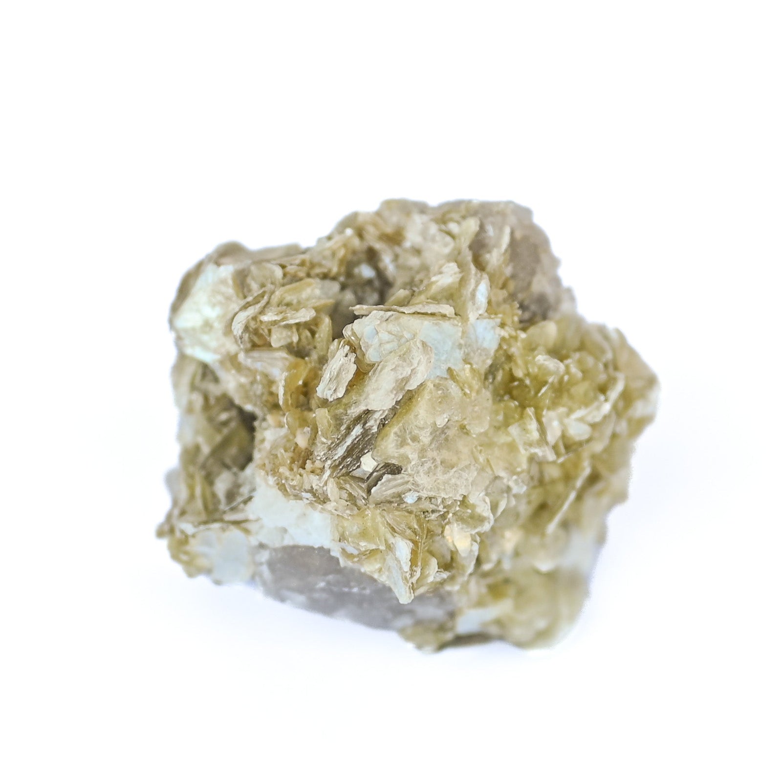Lépidolite dorée brute