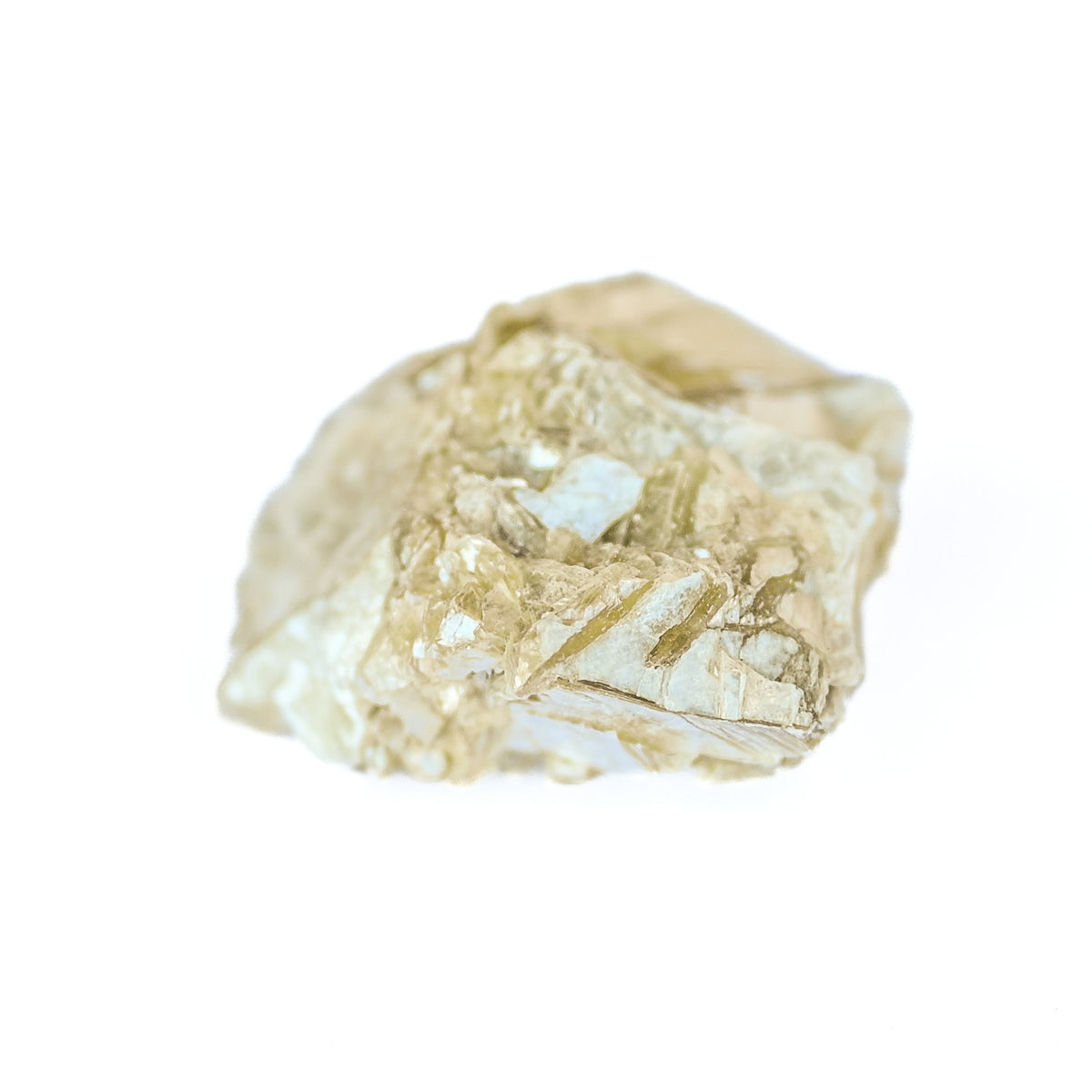 Lépidolite dorée brute