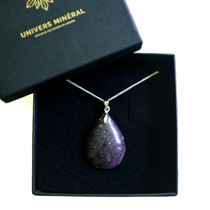 Lepidolite Pendentif | LS