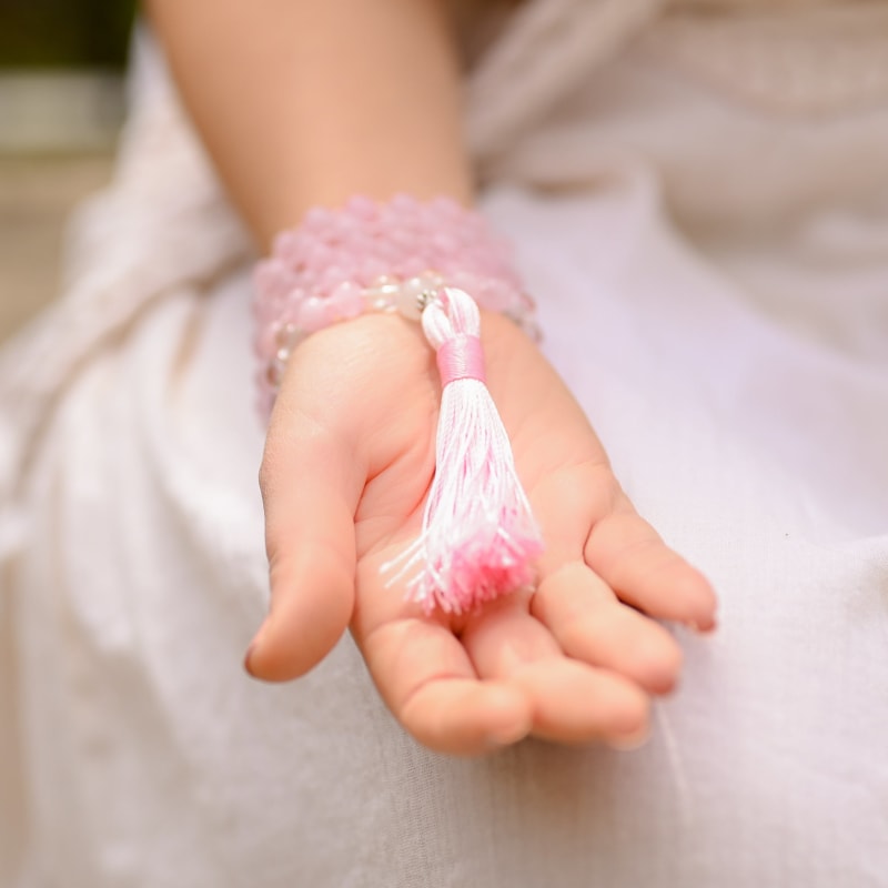 Mala Quartz Rose | universmineral