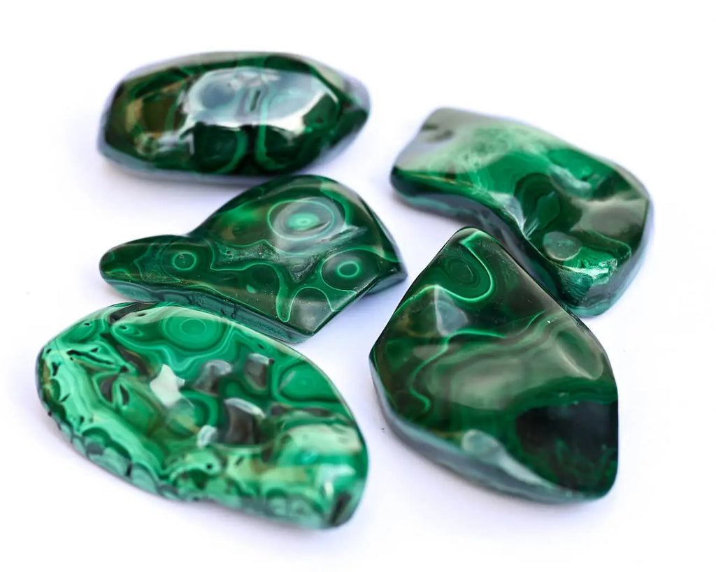 malachite polie
