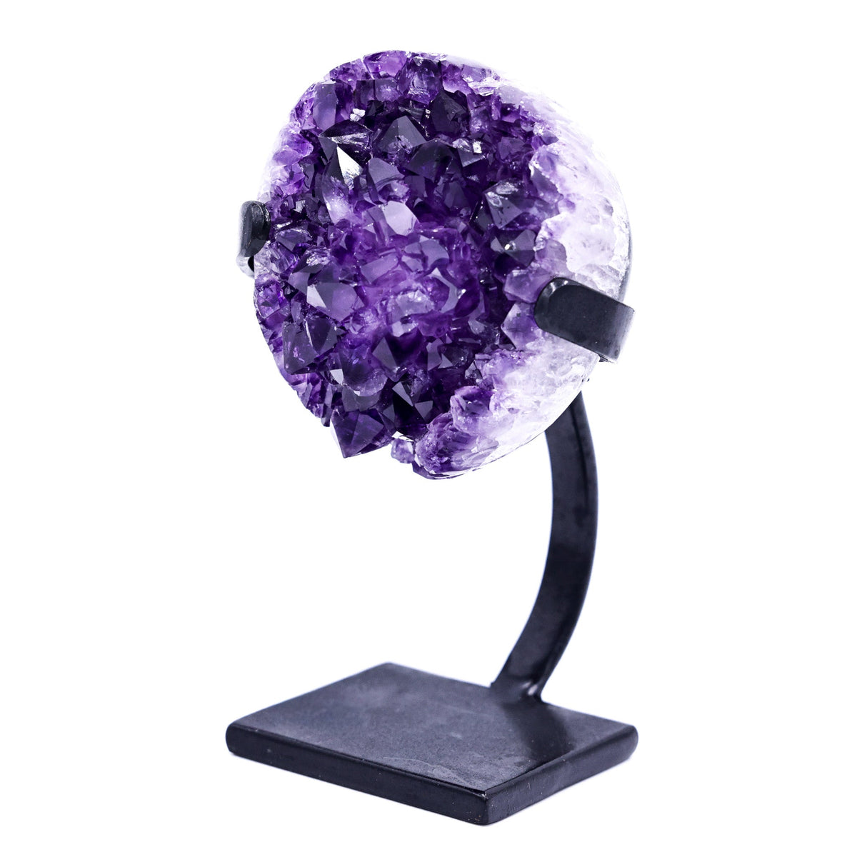 Mini Géode d'Améthyste sur socle