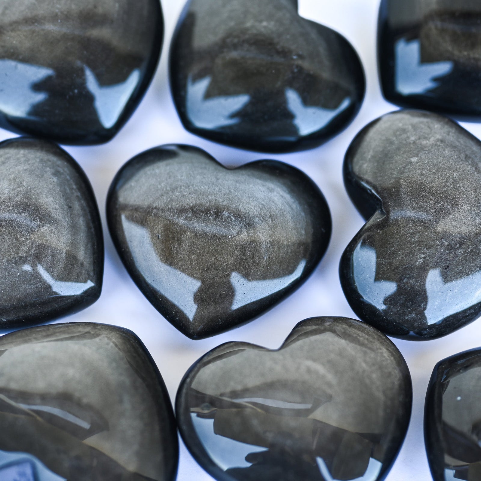 Obsidienne Argentée - Coeur