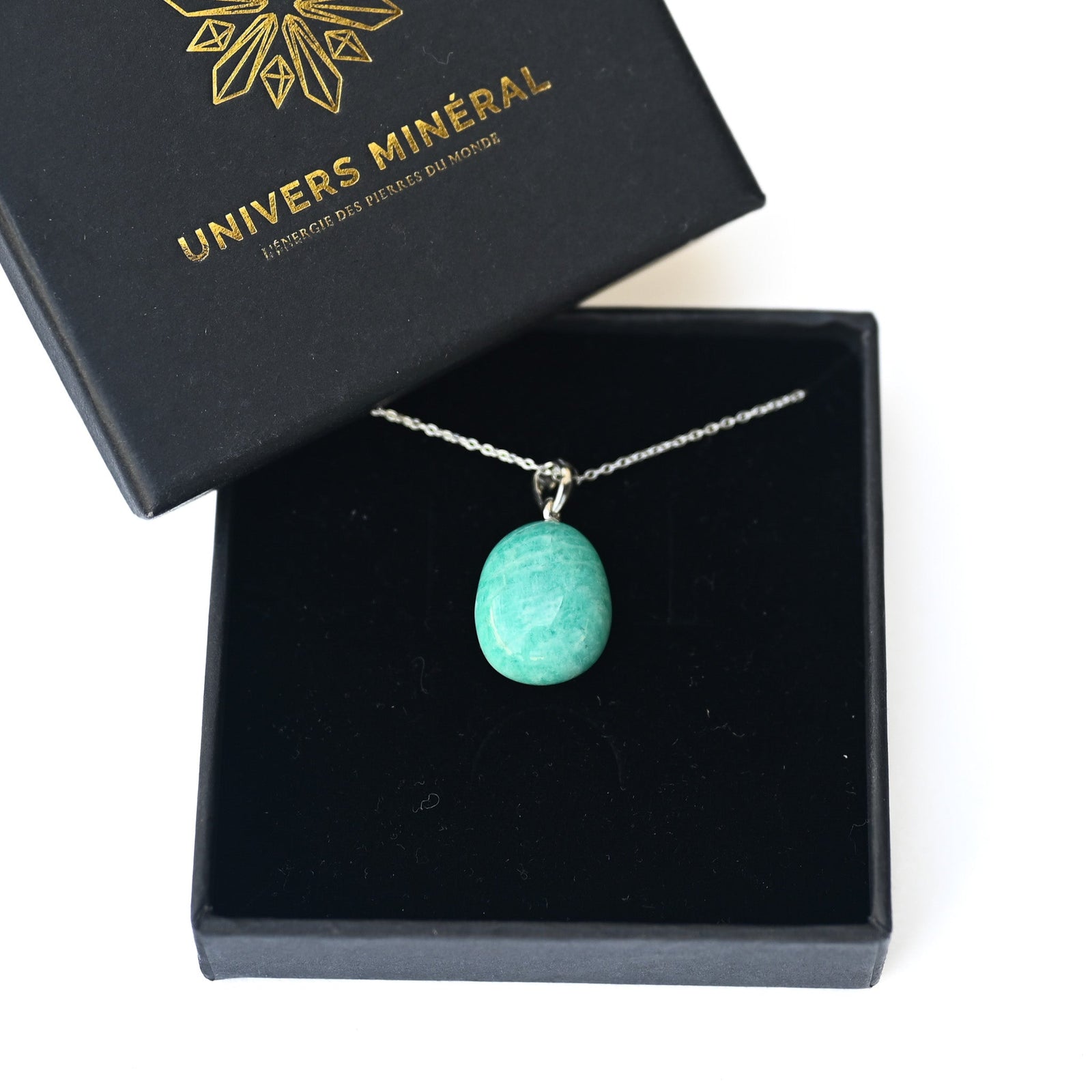 Pendentif Amazonite Femme
