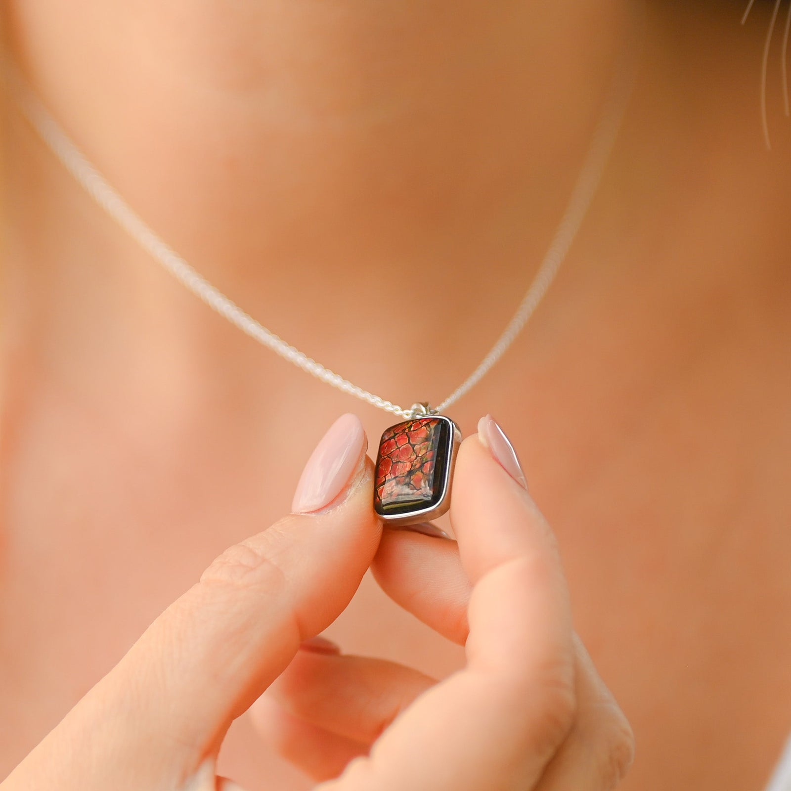 Pendentif Ammolite