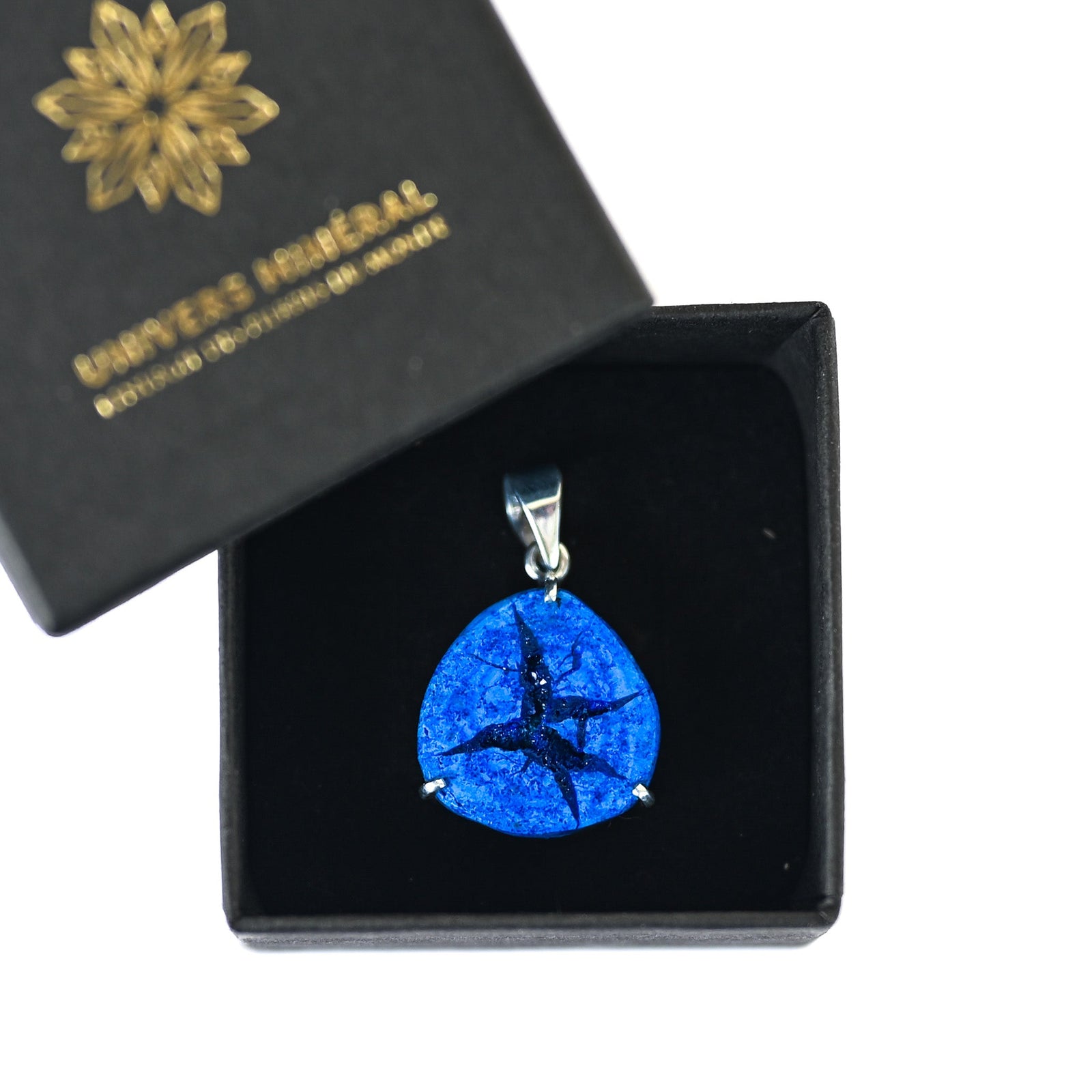Pendentif azurite