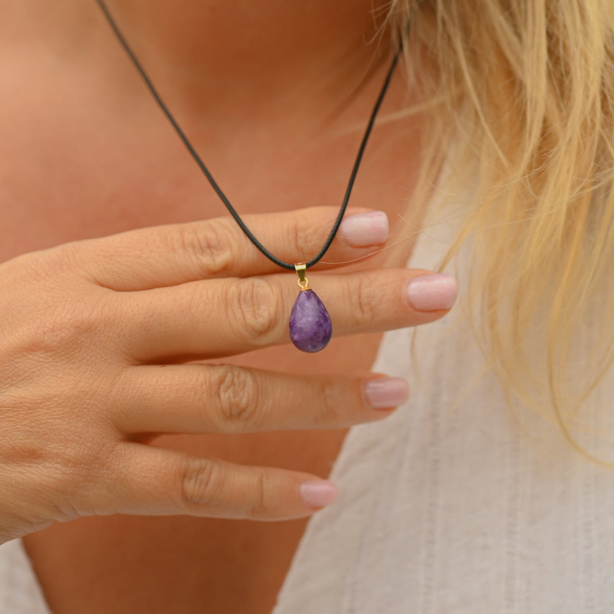 Pendentif Charoïte