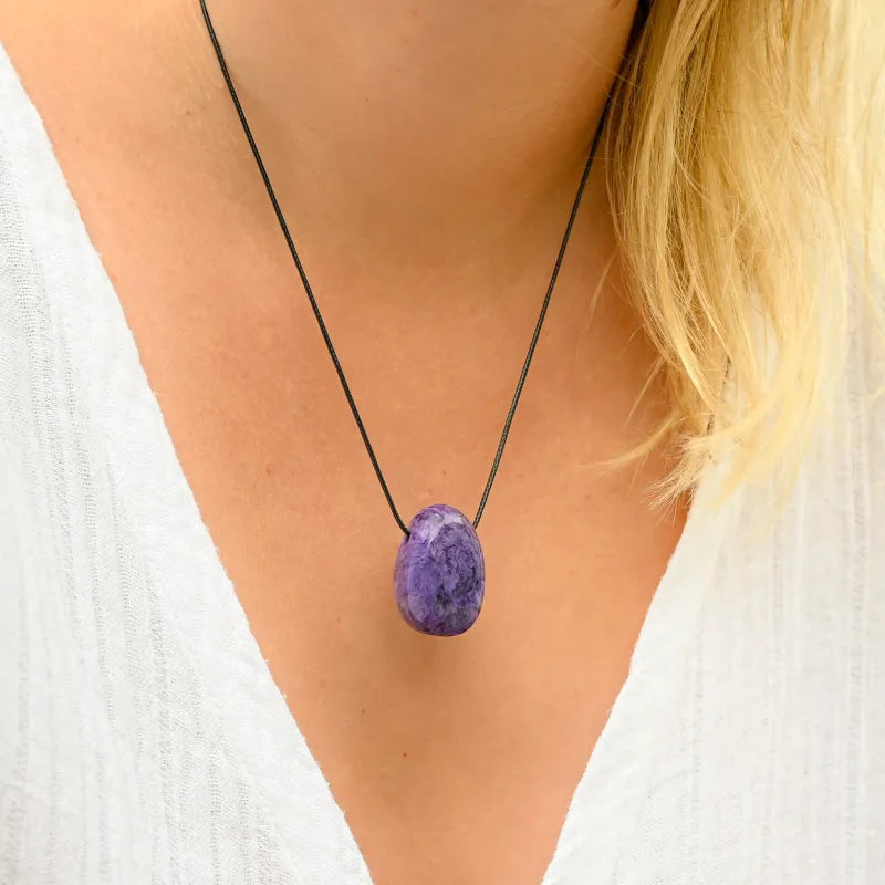 Pendentif Charoïte