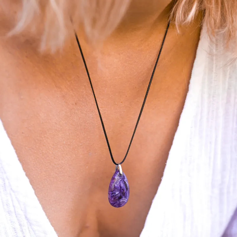 Pendentif Charoïte