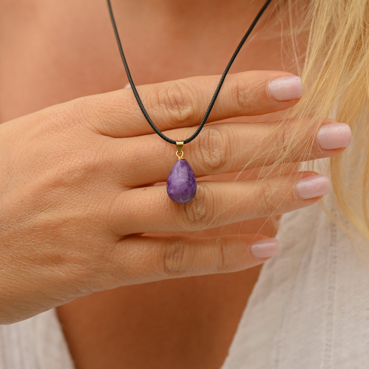 Pendentif Charoïte