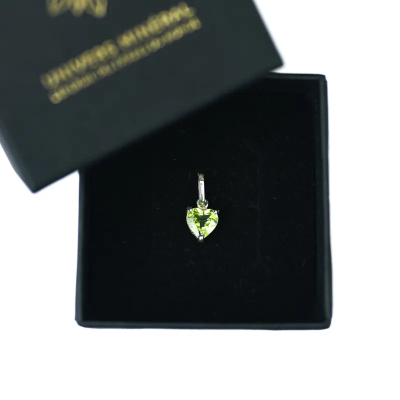 Pendentif Coeur Péridot