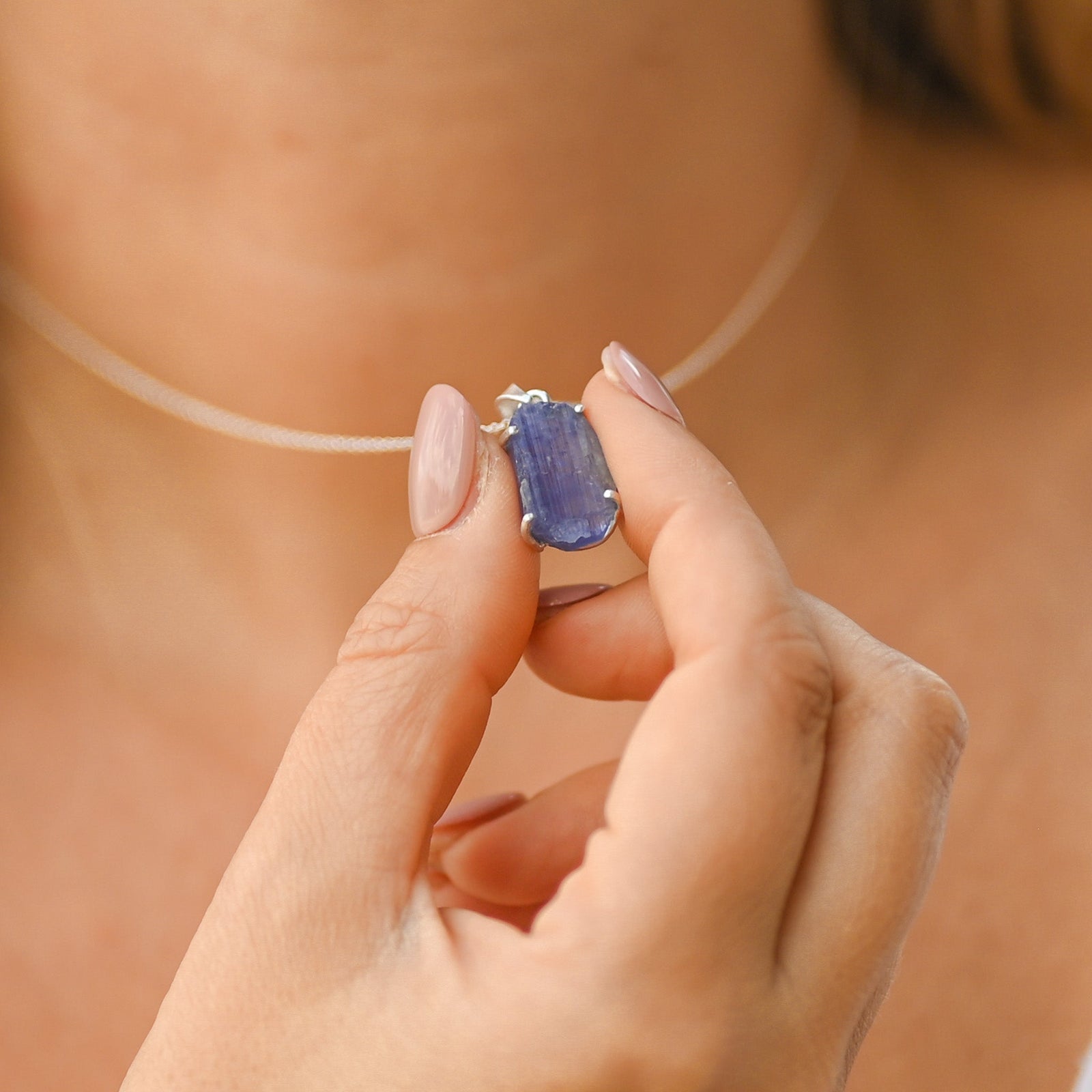 Pendentif en Tanzanite brute