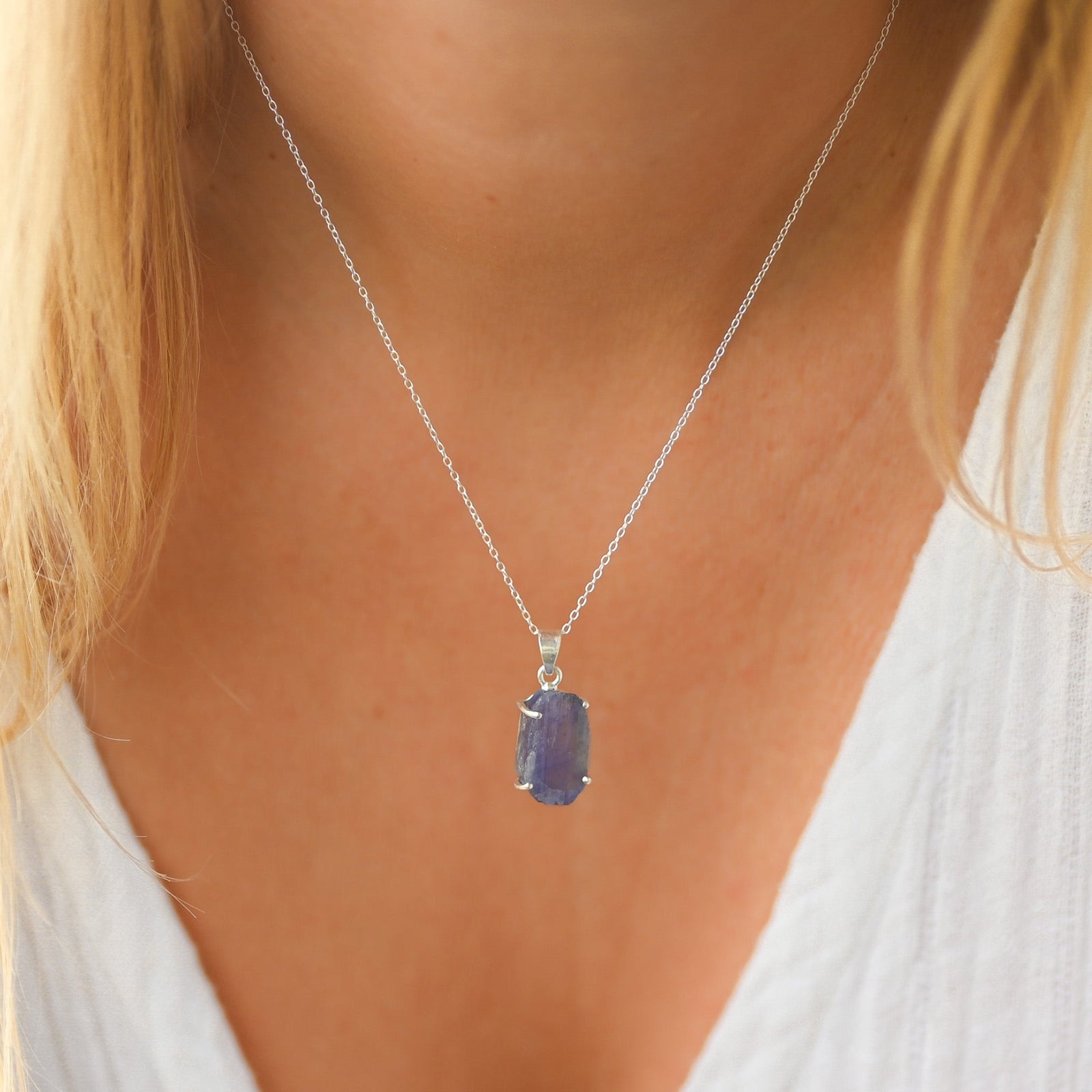 Pendentif en Tanzanite brute
